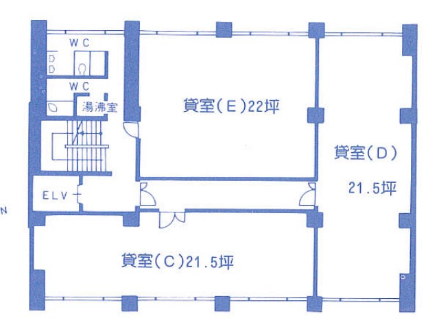 名南クリヤマビル6階間取り図.jpg