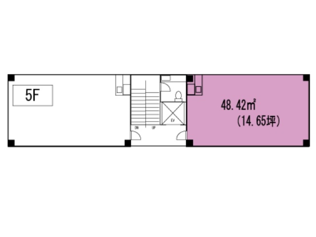 アパ銀座中央5F14.65T間取り図.jpg