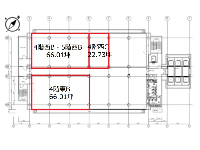 新横浜スクエア4F西C区画東B区画間取り図.jpg