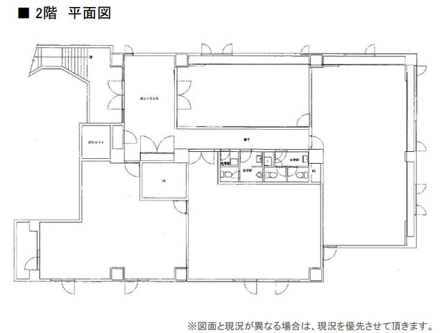 東京都 2階 83.49坪の間取り図