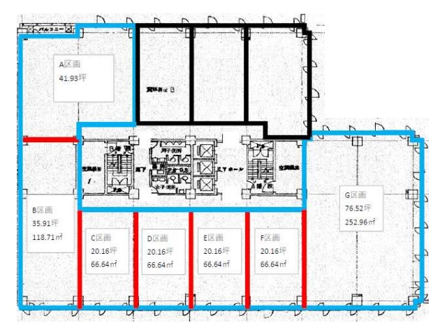 名古屋丸の内9F247.67T分割案間取り図.jpg