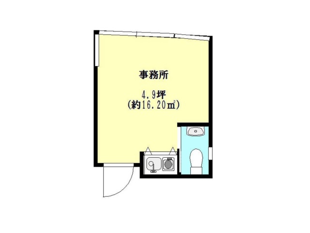 森山ビル東館（新宿）406号室4.9T間取り図.jpg