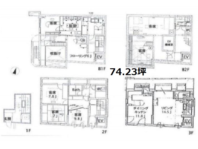 西麻布3丁目B2F-3F74.23T間取り図.jpg