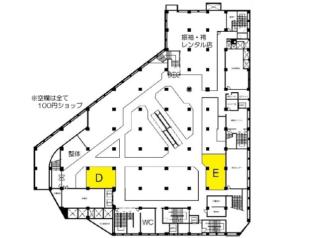 福岡県 B1階 24.75坪の間取り図