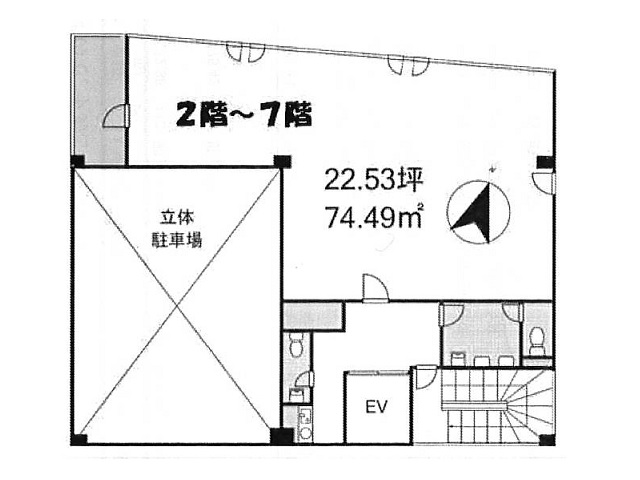 P＆Bビル2-7階22.53坪間取り図.jpg