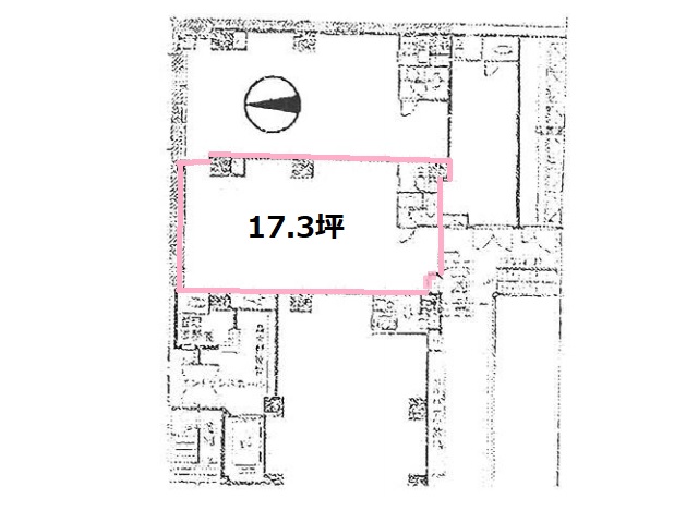 ライオンズマンション八丁堀1階B室間取り図.jpg