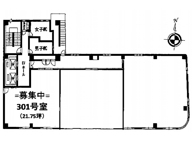 今池KA301号室21.75T間取り図.jpg