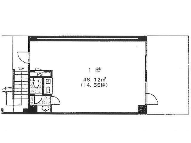 BRロジェK-1号室14.55T間取り図.jpg