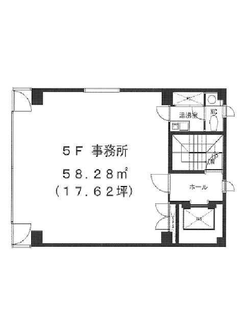 TOKI（京橋）5F17.62T間取り図.jpg