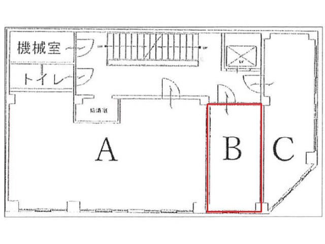 椿ビル　7階　B号室　間取り図.jpg