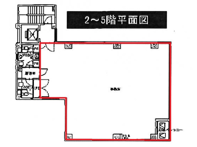 ナガホリ大阪ビル　2階～5階　間取り図.jpg