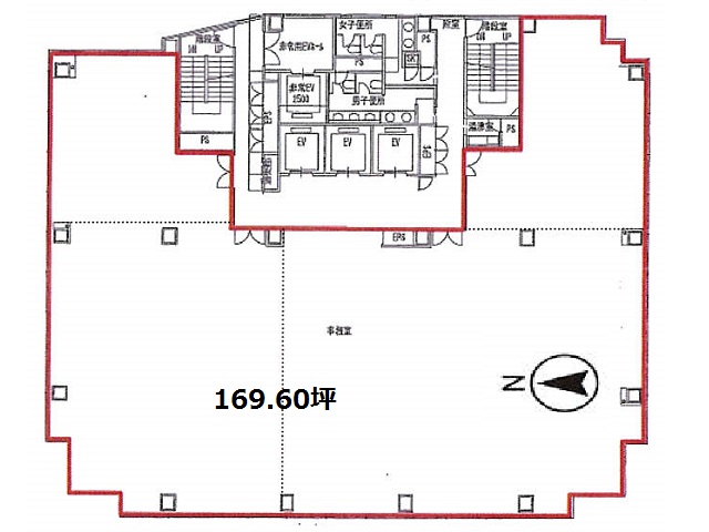 辰野西本町ビル 9～14F 基準階間取り図.jpg