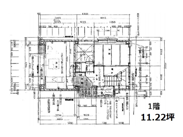 東京都 1階 32.72坪の間取り図