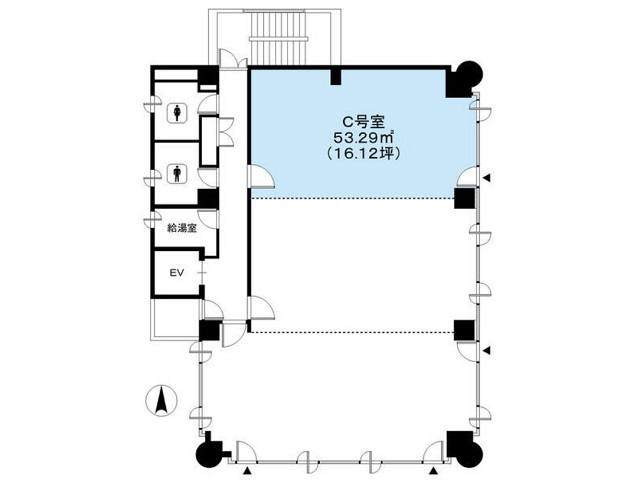 本郷3FC号室17.42T間取り図.jpg