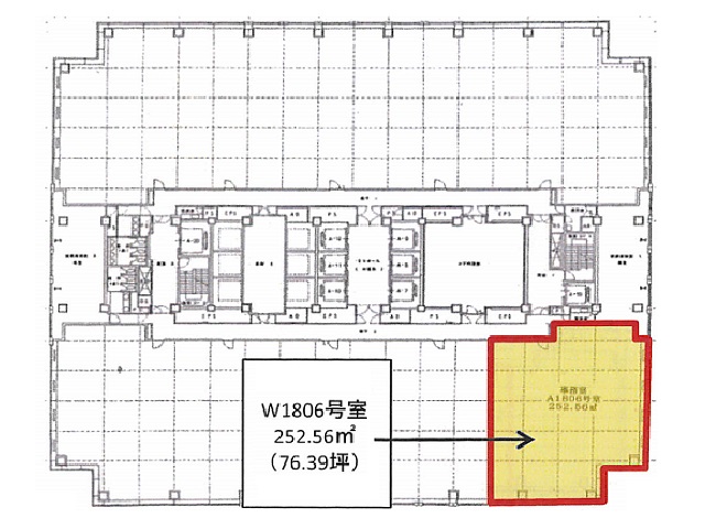 ワールドビジネスガーデンWEST棟18F76.39T間取り図.jpg