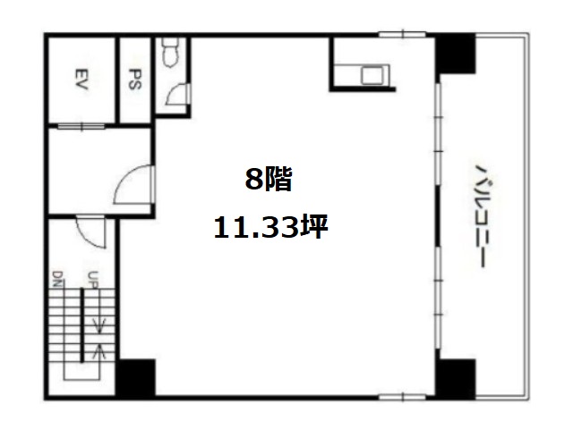 フェニックス東銀座第2 8階間取り図.jpg