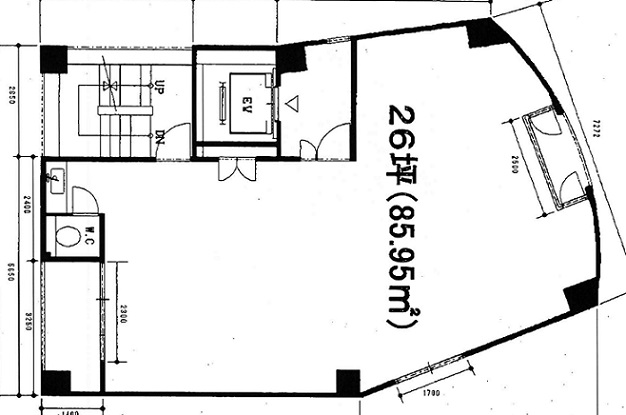 肥後橋INAビル 6F26.00T 間取り図.jpg