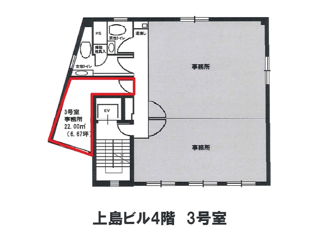 上島ビル4F6.67坪　間取り図.jpg