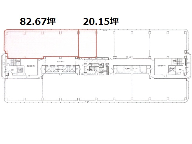 神奈川県 4階 20.15坪の間取り図