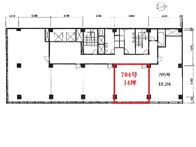 森田ビルディング704号14坪間取り図.jpg