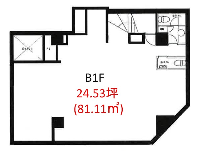 ラシーヌ神田B1F24.53T間取り図.jpg