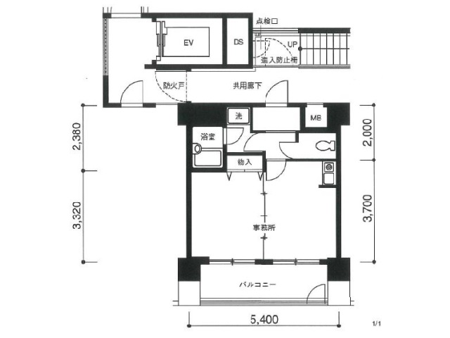 新宿アイランドアネックス602号室間取り図.jpg