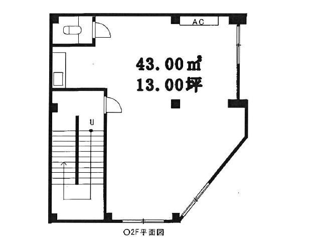 清和ビル　2階　13坪　間取り図.jpg