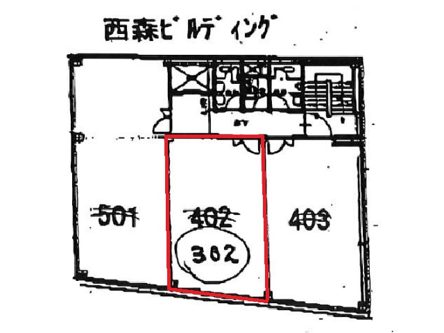 西森ビルディング　302号室　9.3坪　間取り図.jpg