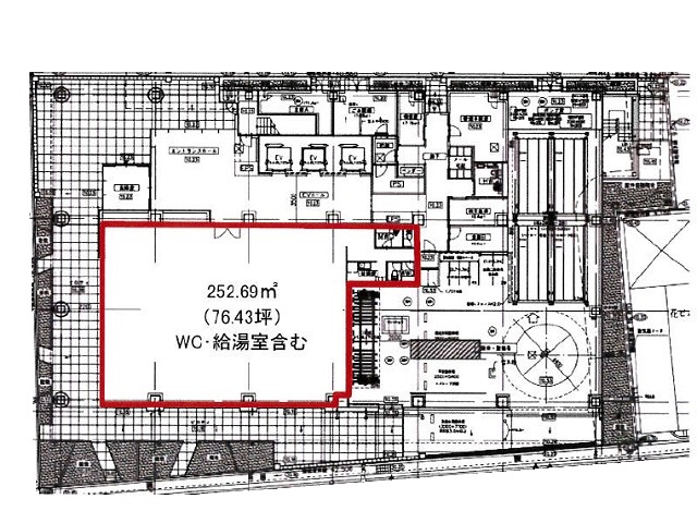 （仮称）博多駅前四丁目オフィスビル計画1F間取り図.jpg