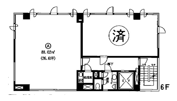 船橋ケイ・ジイ・ビル6F26.60T間取り図.jpg