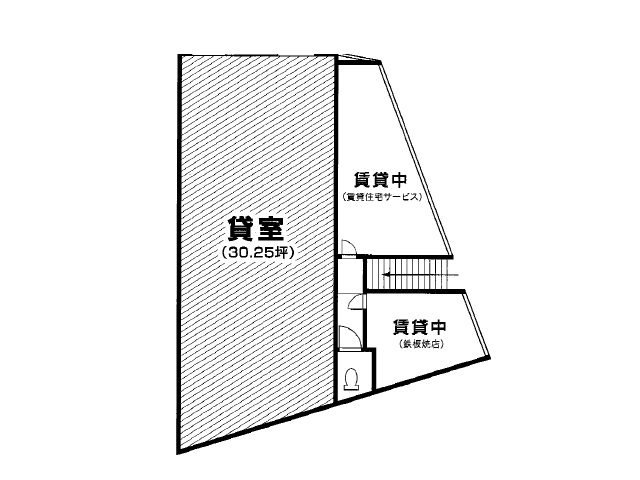 阪神尼崎商店街KT-5ビル1F30.25坪　間取り図.jpg