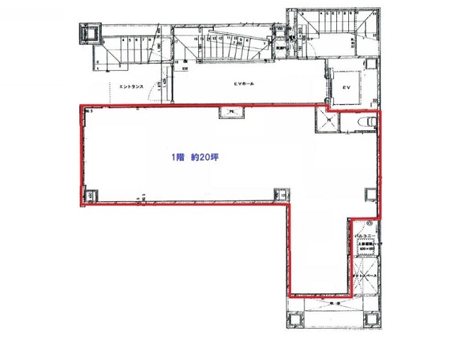 銀座ベルビューホテル1F20T間取り図.jpg