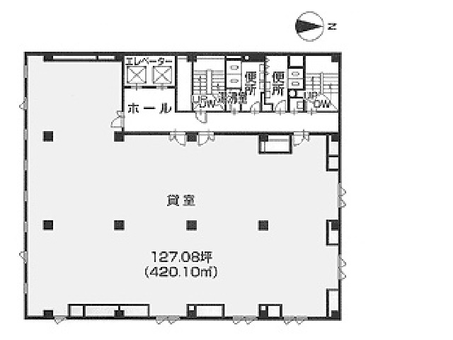 日本精化ビル基準階間取り図.jpg