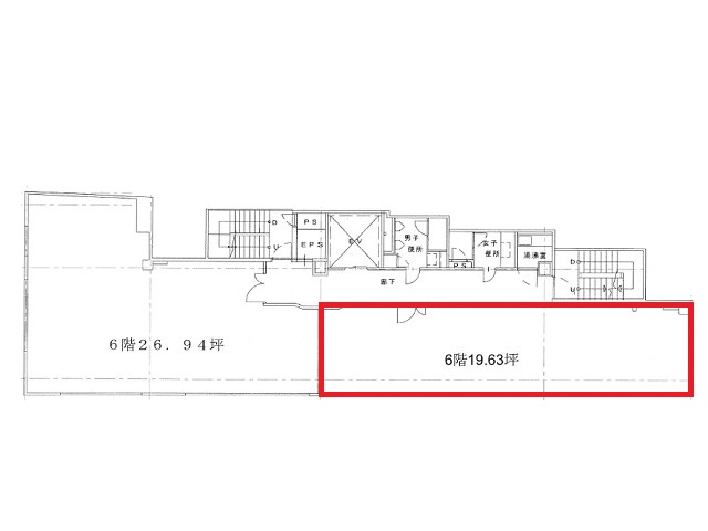 天神リンデンビル6階19.63坪間取り図.jpg