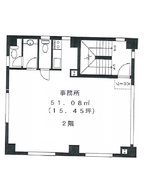 あすか（恵比寿）201号室15.45T間取り図.jpg