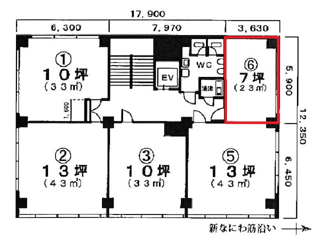 奥内第8ビル　6号室　間取り図.jpg