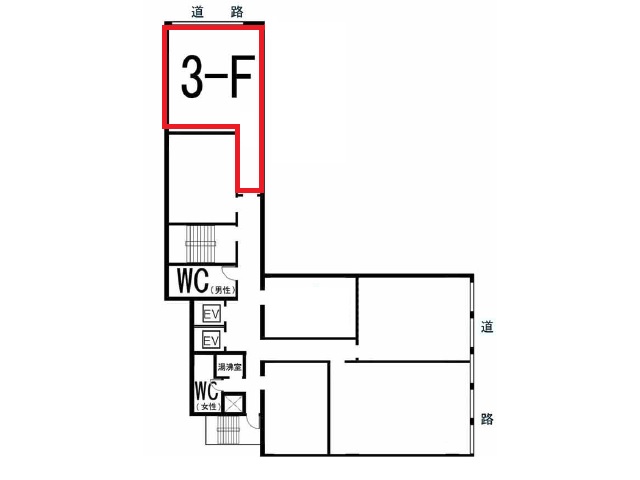 長堀新興産ビル3F-F間取り図.jpg