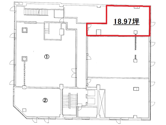 浜松駅前ビル4階③18.97坪間取り図.jpg