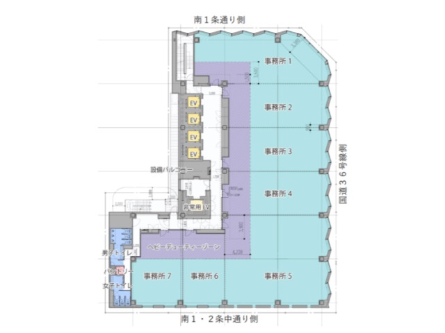 （仮称）札幌4丁目プロジェクト新築計画4F5F間取り図.jpg