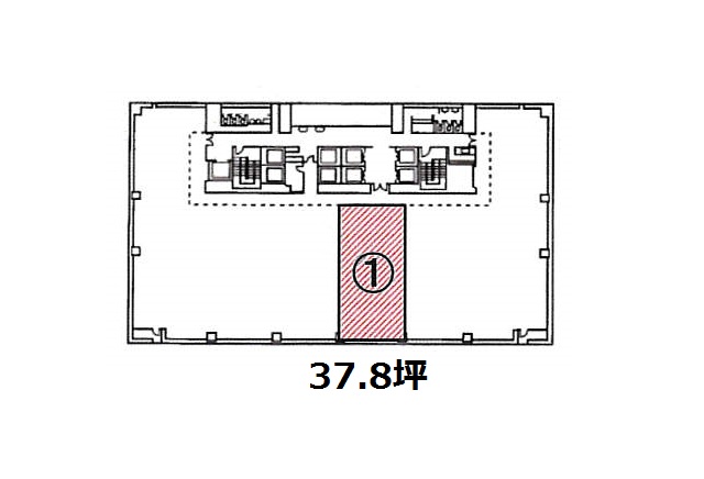 大阪第一生命ビル12階37.8坪間取り図.jpg