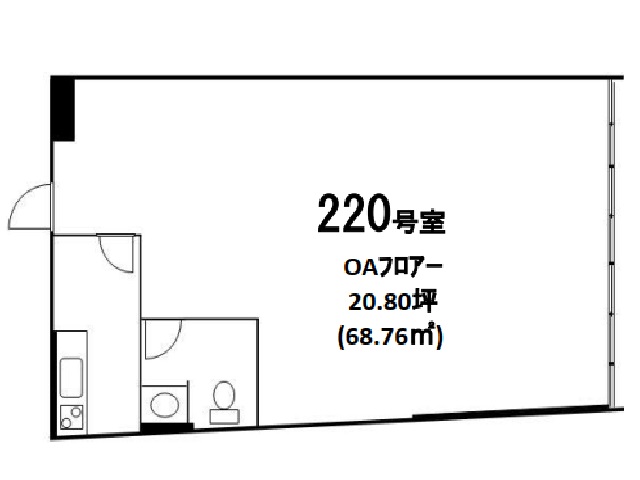 東京セントラル表参道220号室間取り図.jpg