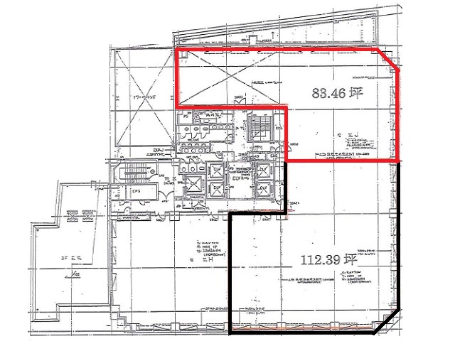 朝日生命広島胡町ビル5F83.46坪間取り図.jpg