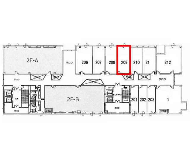 シーマクビル2F209号室13.96坪間取り図.jpg