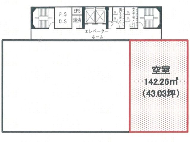 松山千舟454ビル4F_43.03T間取り図.jpg