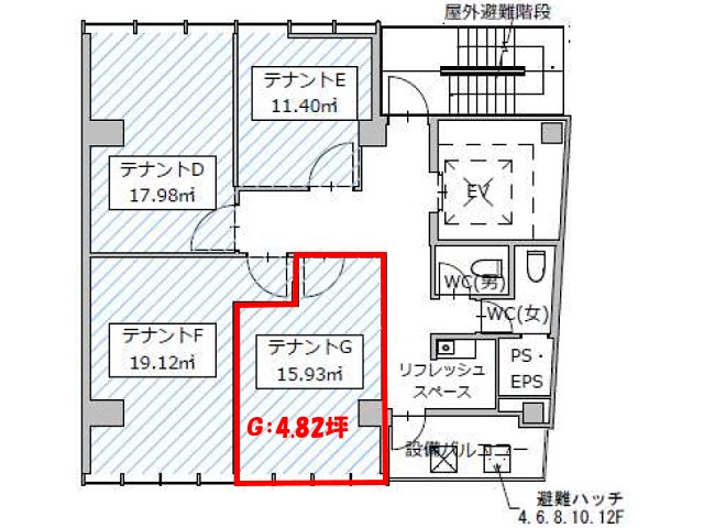 （仮称）大名2丁目オフィス10・11FＧ間取り図.jpg