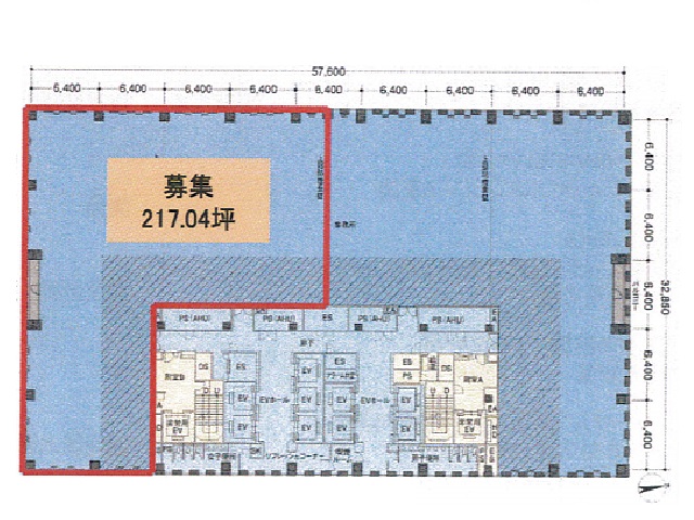 東京都 5階 217.04坪の間取り図