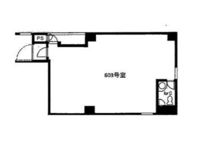 J-AKASAKA603室22.9T間取り図.jpg