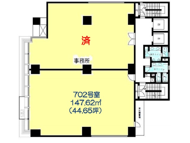 VORT東新宿702号室間取り図.jpg