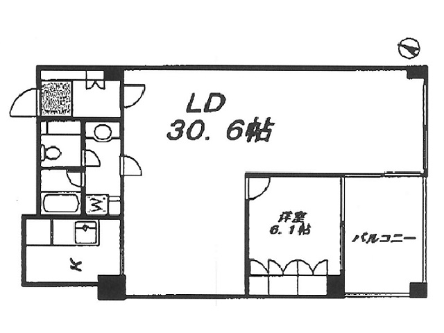 サニーポート芝Bタイプ間取り図.jpg