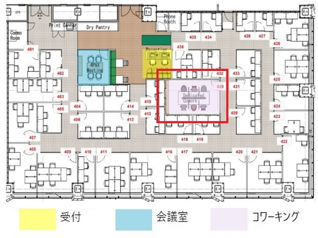 リージャス　鹿児島中央駅前センター4Fコワーキングスペース間取り図.jpg